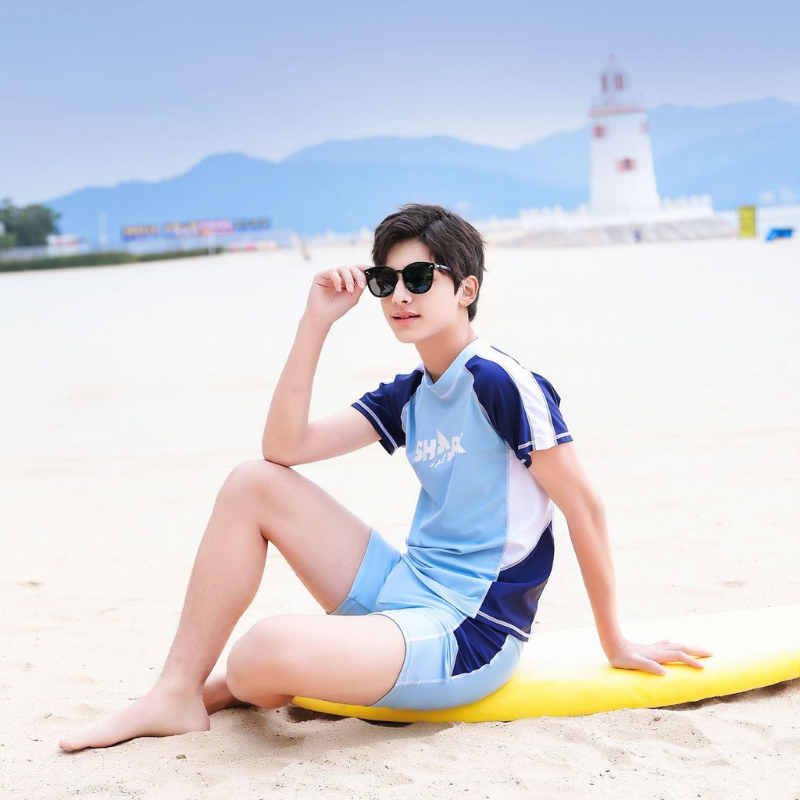 Boys 2 piece swimsuit hotsell