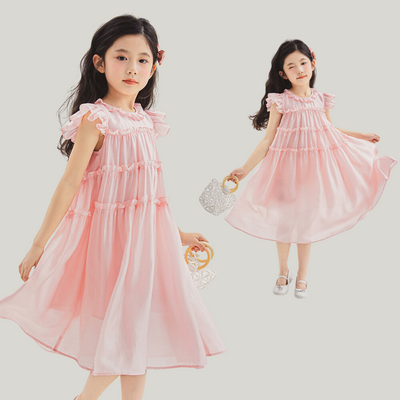 Whimsy Twirl Tiered Princess Dress